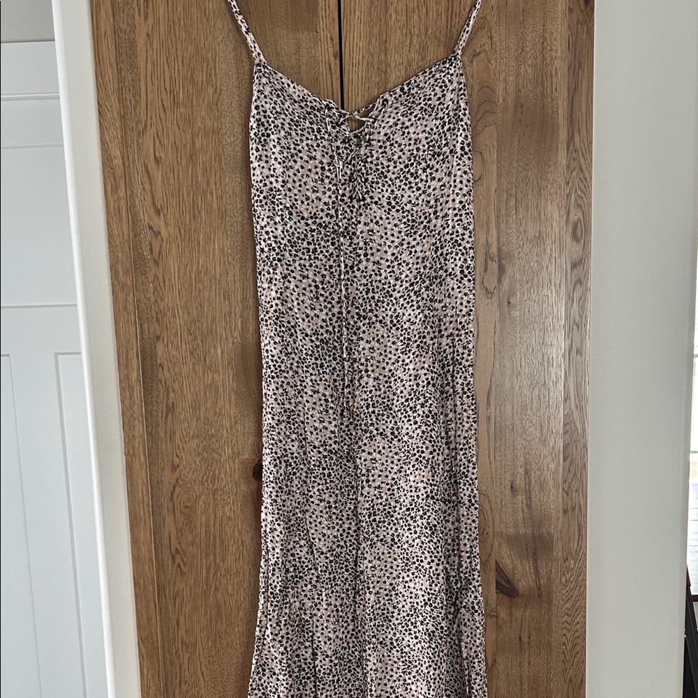 Stylish Floral Print Spaghetti Strap Dress